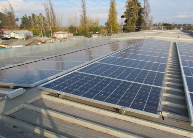 Proyecto Panel Solar Colegios La Pintana