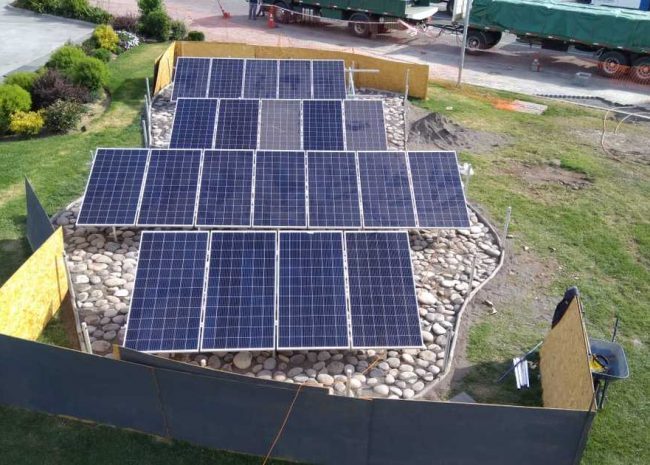 Proyecto Panel Solar COPEC CHIMBARONGO