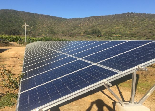 Proyecto Panel Solar MALLARAUCO